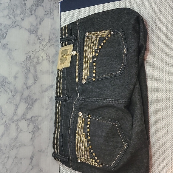 L.A. Idol Jeans Junior's Size 11 Denim Noot Cut - Picture 3 of 9